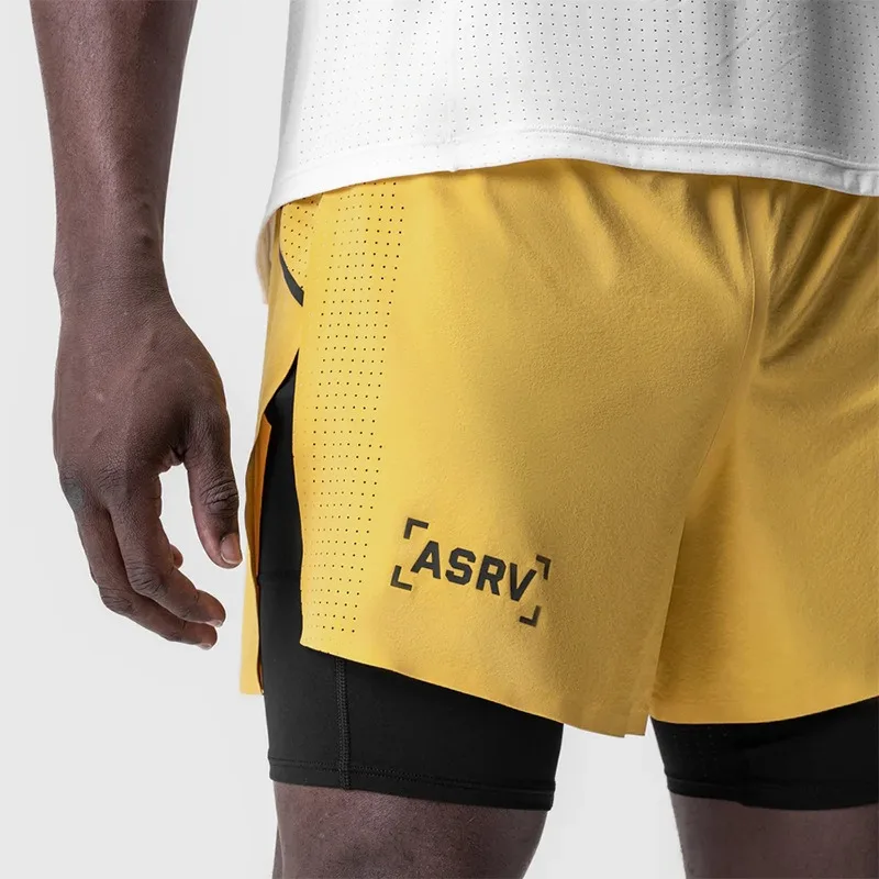 Compression Shorts Athletes - 남성용 2in1 러닝 반바지 빠른 건조