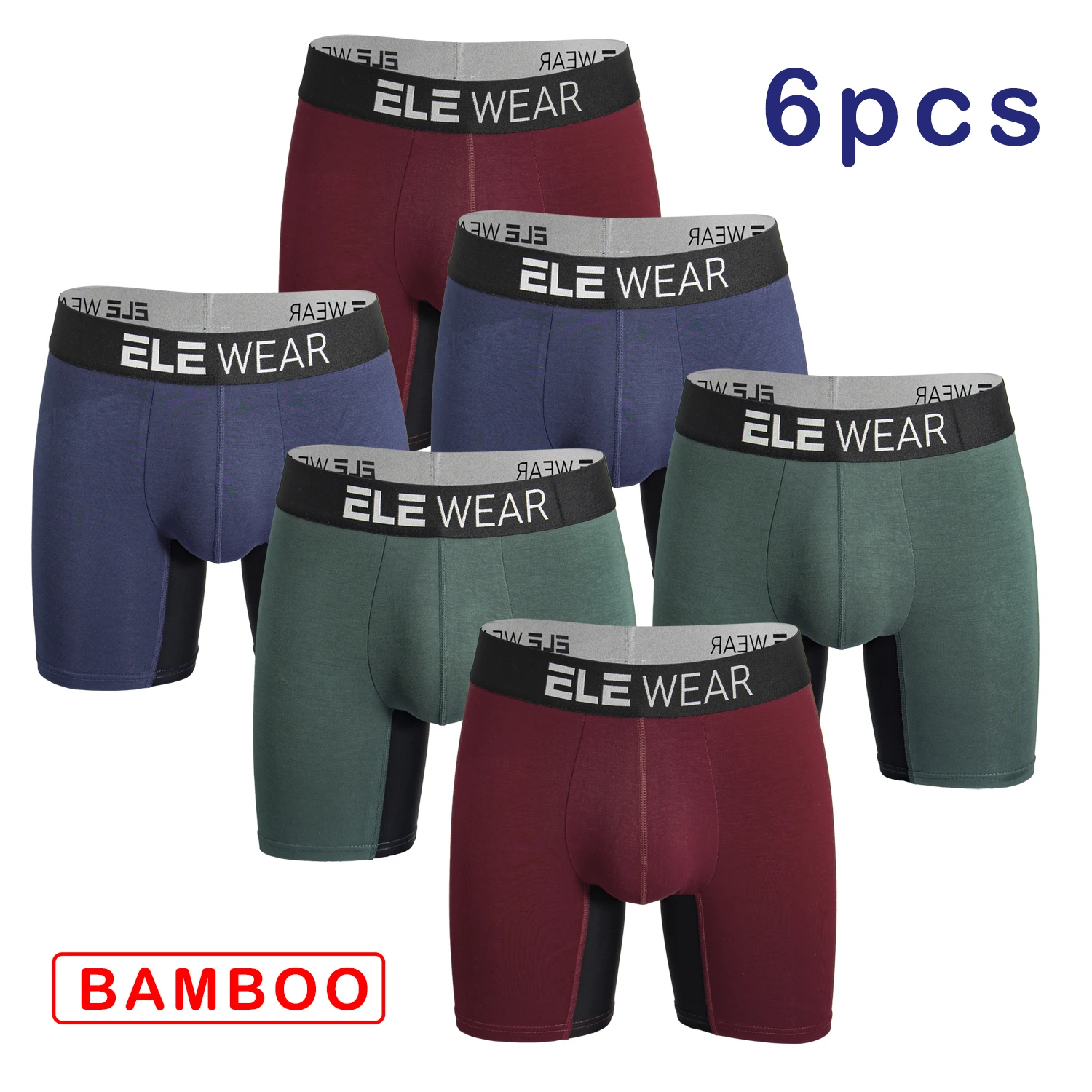 6개입 대나무 소재 남성용 속옷, 통기성이 좋은 남성용 - Bamboo Fiber Trunk 리뷰 및 가격
