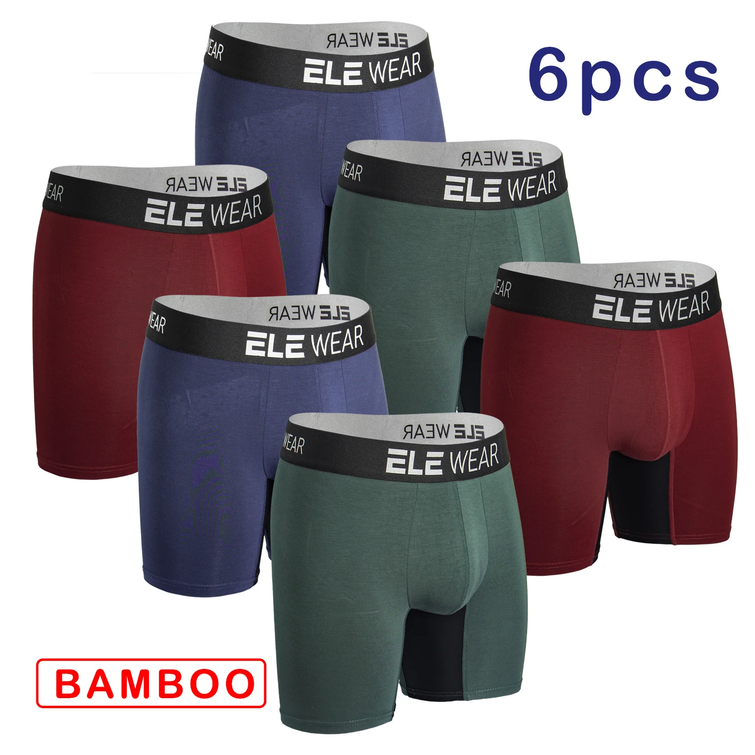 6개입 대나무 소재 남성용 속옷, 통기성이 좋은 남성용 - Bamboo Fiber Trunk 리뷰 및 가격