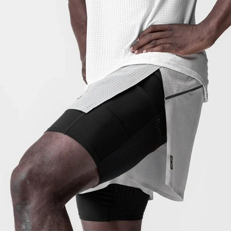 남성용 2in1 러닝 반바지 빠른 건조 압축 체육관 짧 - Compression Shorts Athletes 리뷰 및 가격