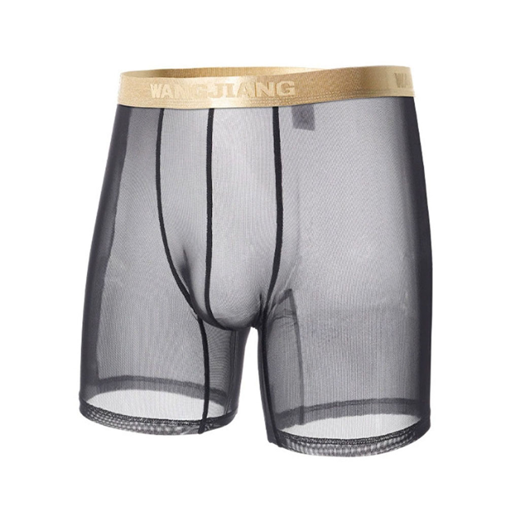 남성용 메쉬 시스루 얇은 심리스 팬티 아이스 실크 투명 - Boxer Shorts Modal 리뷰 및 가격