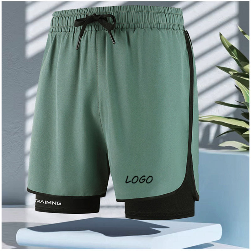 남성용 2-in-1 더블 레이어 운동용 반바지 여름 통 - Compression Shorts Athletes 리뷰 및 가격