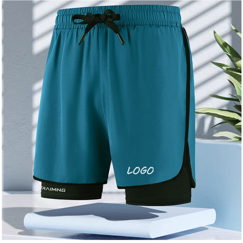 남성용 2-in-1 더블 레이어 운동용 반바지 여름 통 - Compression Shorts Athletes 리뷰 및 가격