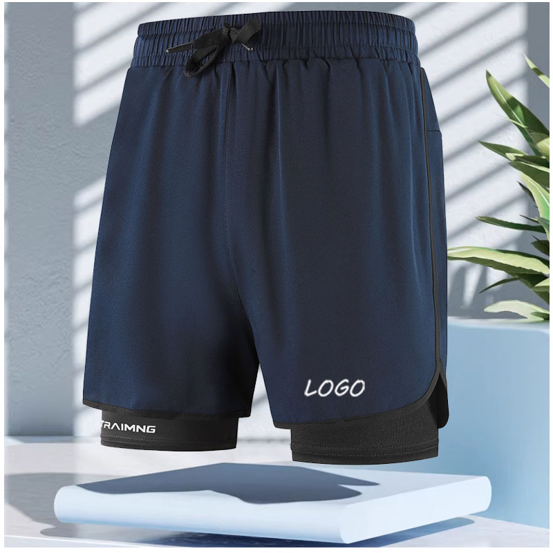 남성용 2-in-1 더블 레이어 운동용 반바지 여름 통 - Compression Shorts Athletes 리뷰 및 가격