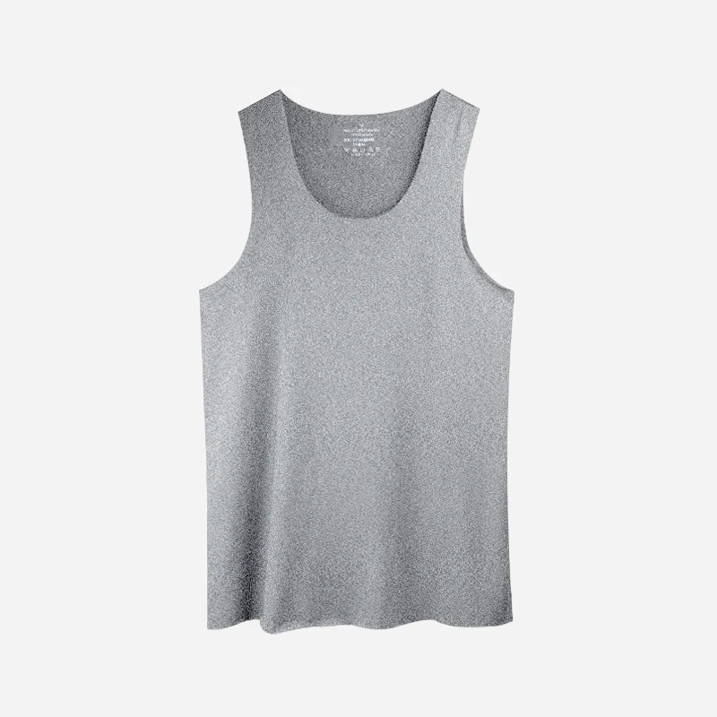 남성용 얇은 조끼 U넥 큰 사이즈 무봉제 이너웨어 통기 - Undershirt Crew Neck 리뷰 및 가격